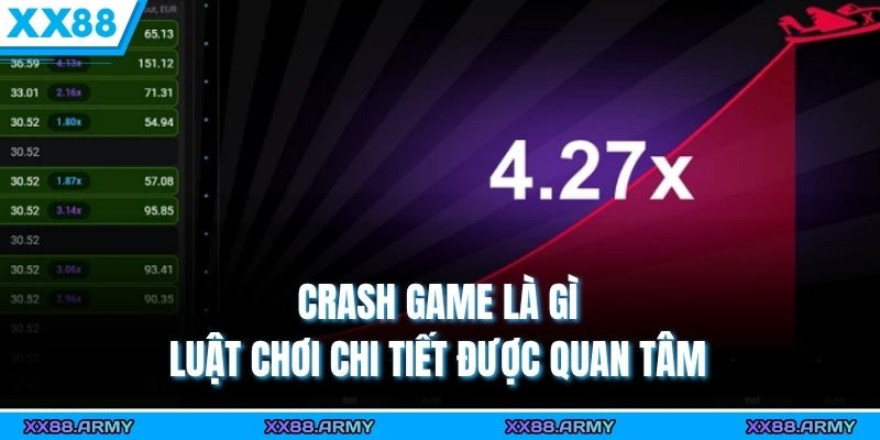 Crash game là gì, luật chơi chi tiết được quan tâm 